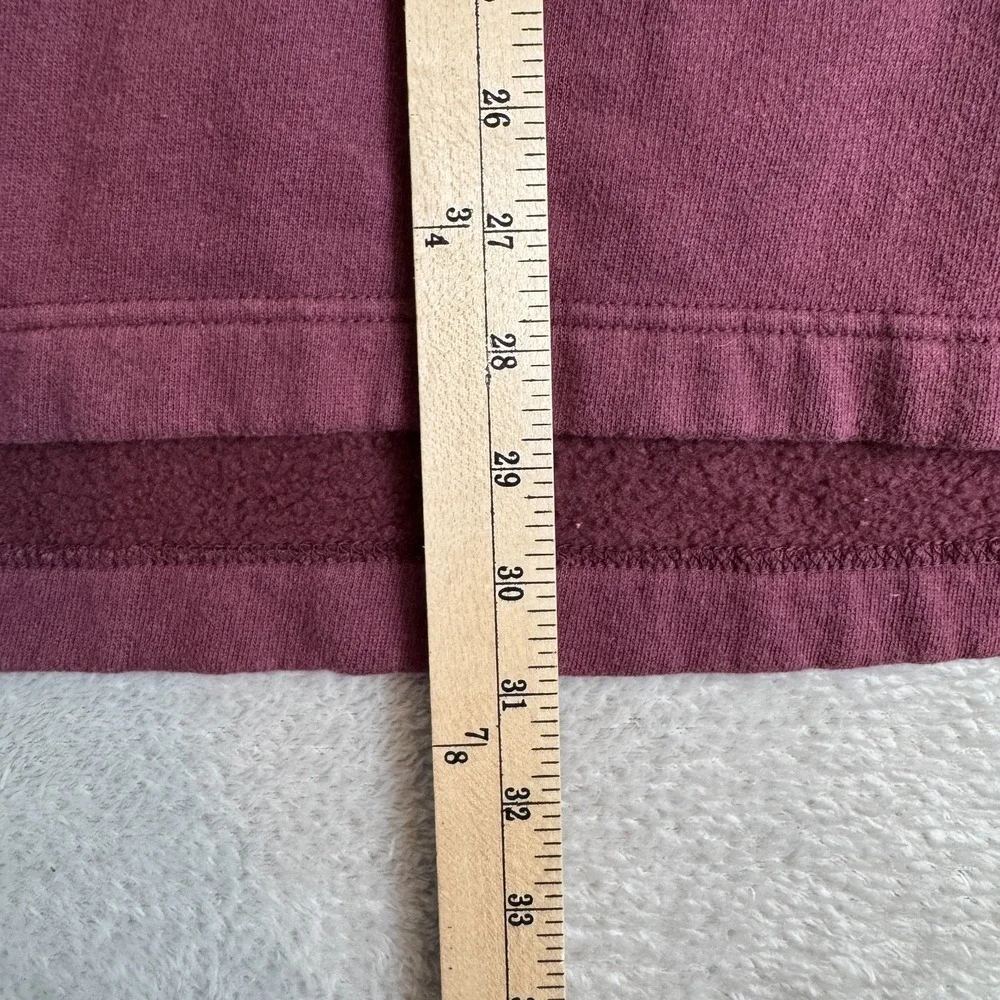 Vintage Levis Sweatshirt Mens Large Red‎ Preowned Mock Neck Quarter Zip Pullover